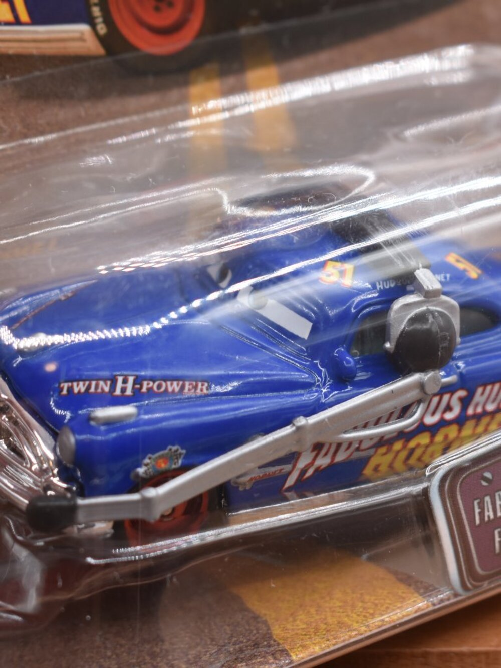Fabulous Doc Hudson Hornet Disney Pixar Diecast Metal Cars 1:55 - Picture 4 of 7